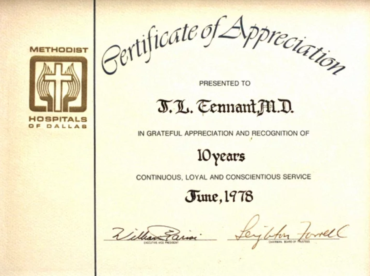 Dr.JerryTennant1978 – METHODIST APPRECIATION