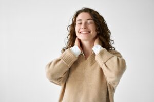 young smiling woman